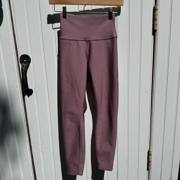 Alo Yoga Woodrose Airlift 7/8 Leggings Intrigue Wild Thing Real Bra Tank XS Set - Picture 7 of 16